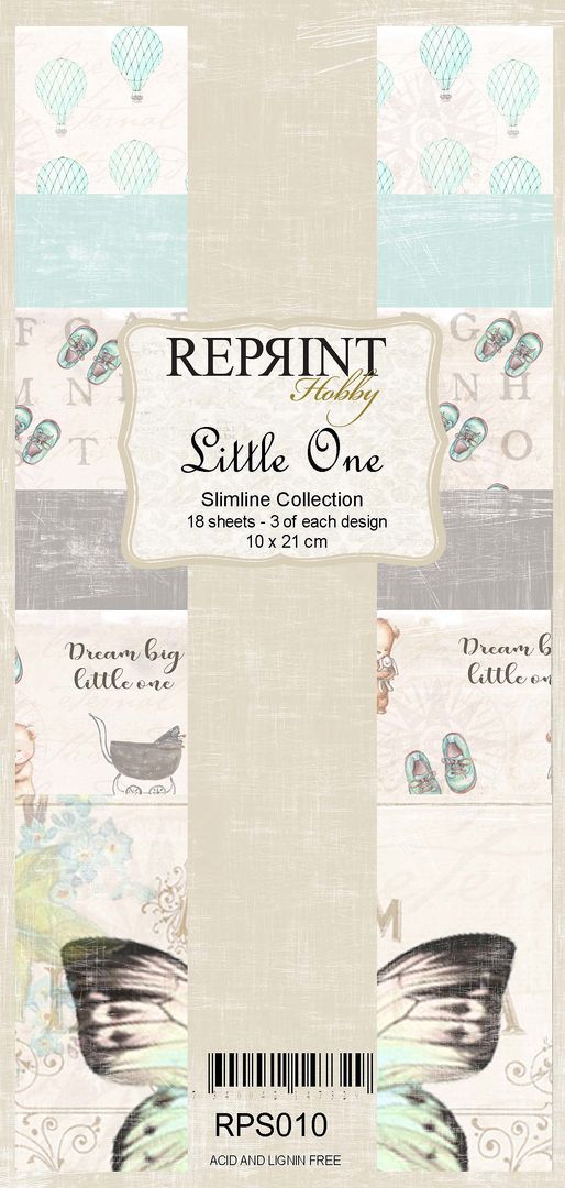 Reprint - Slimline Paper Collection  - Little One