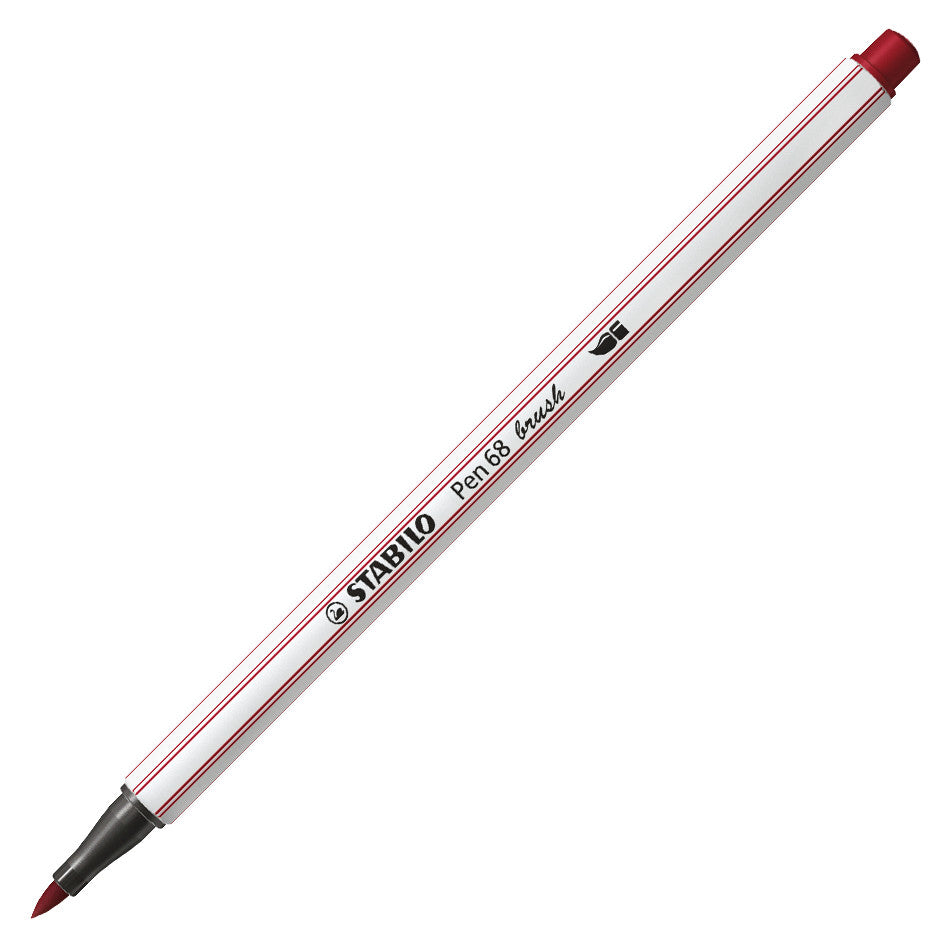 Stabilo - Pen68 - Fiber pen Brush tip - 20 pack