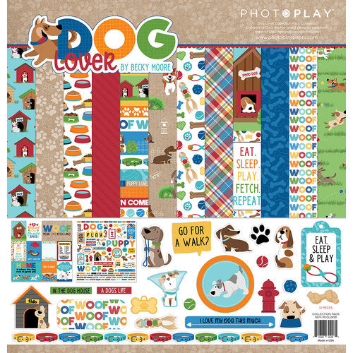Photoplay - Dog Lover - Collection Pack -   12 x 12"