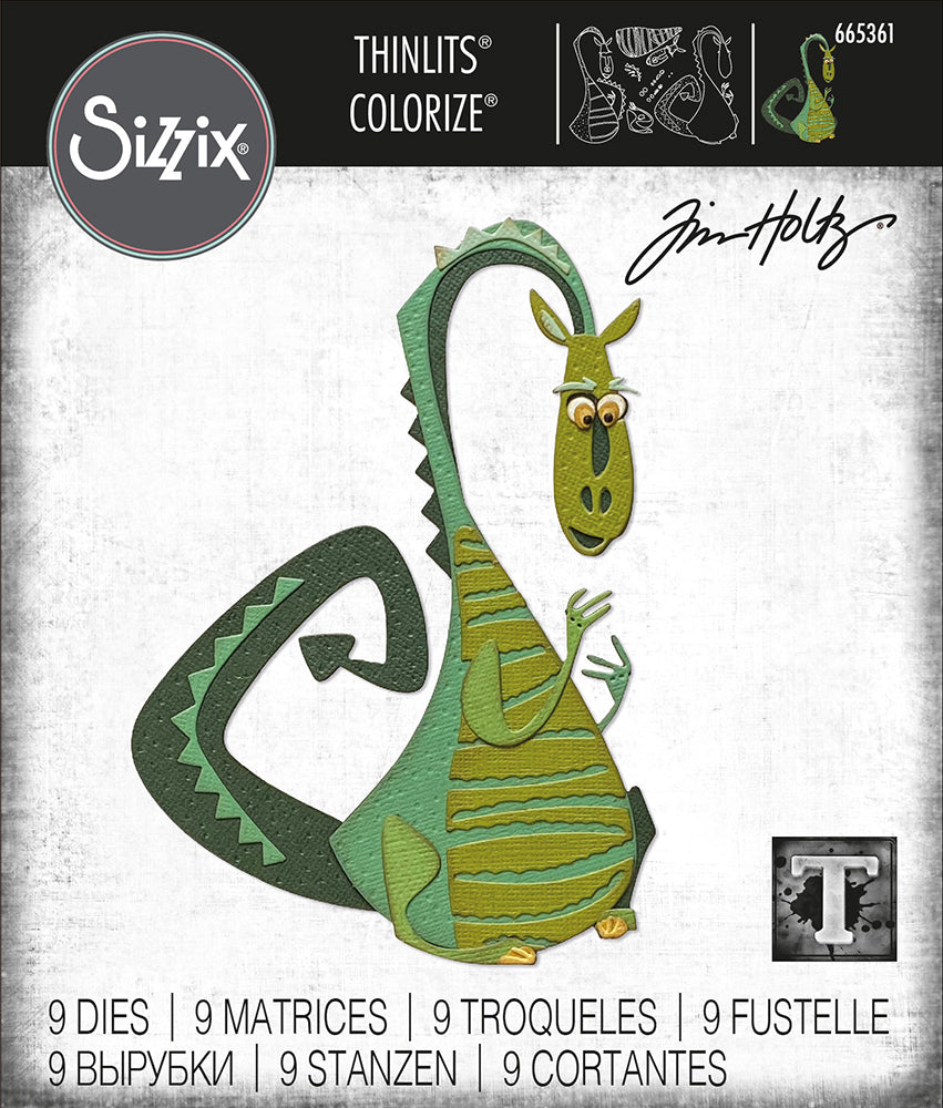 Sizzix - Tim Holtz Alterations - Thinlits - Colorize - Rupert