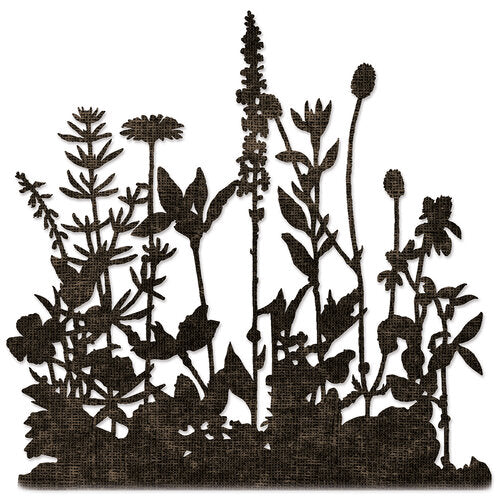 Sizzix - Tim Holtz Alterations - Thinlits - Flower Field