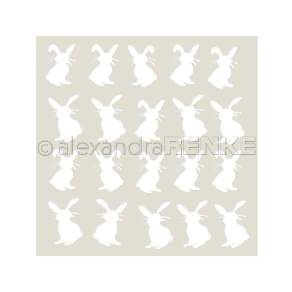 Alexandra Renke - Stencil - Cheeky rabbits