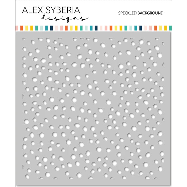 Alex Syberia - Stencil - Speckled Background