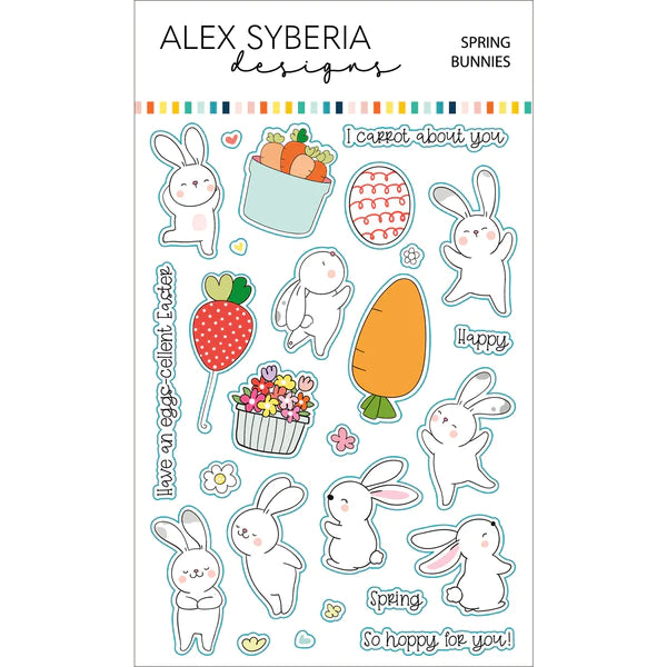 Alex Syberia Designs - Dies - Spring bunnies