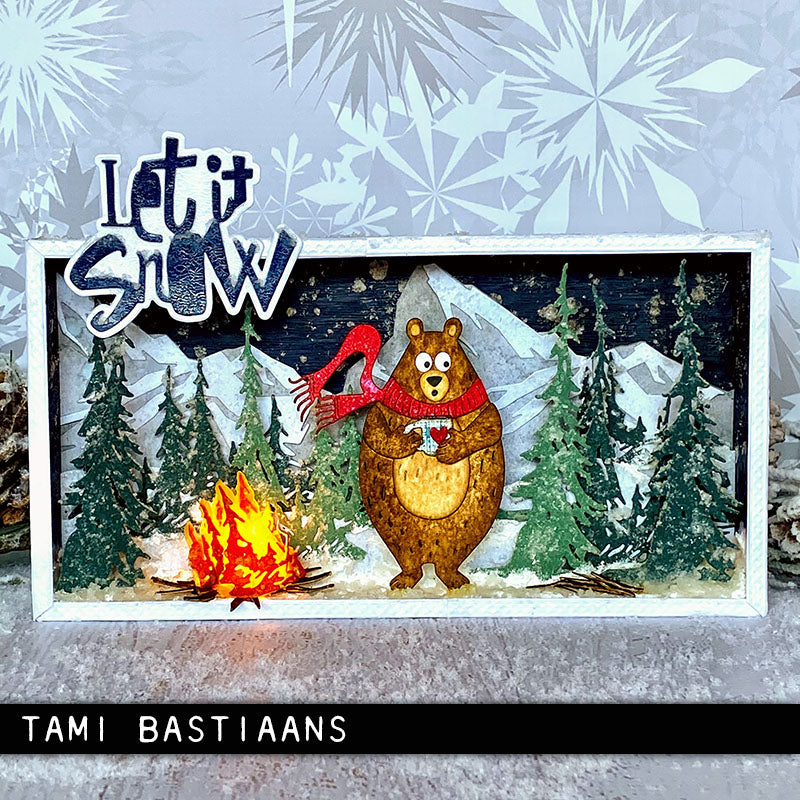 Sizzix - Tim Holtz Alterations - Thinlits - Tall Pines