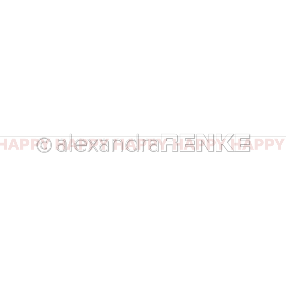 Alexandra Renke - Washi Tape - Happy