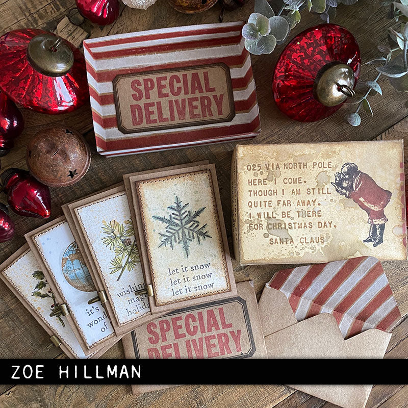 Tim Holtz Collection - Cling Stamps - Holiday Things