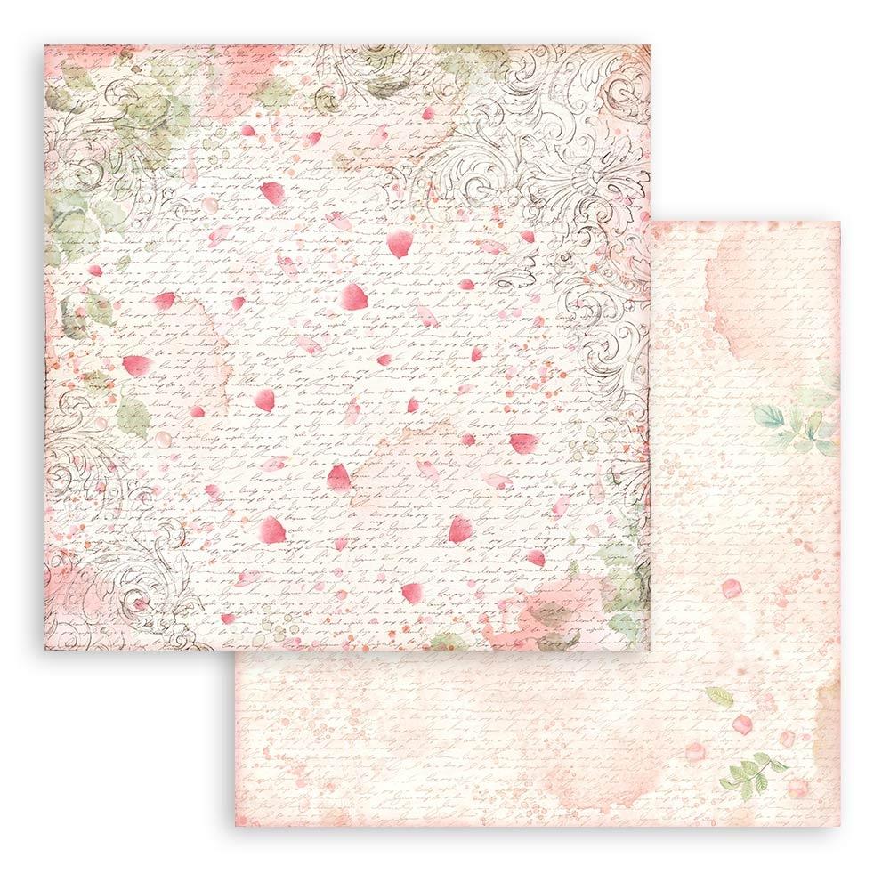 Stamperia - Rose Parfum - Background Selection - Paper Pack - 12" x 12"