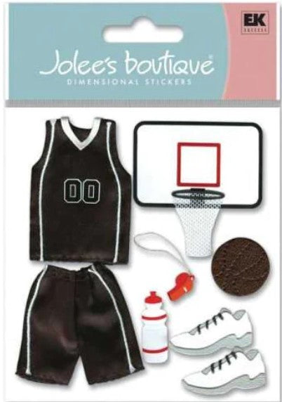 Jolee's - 3D Stickers - Basketball