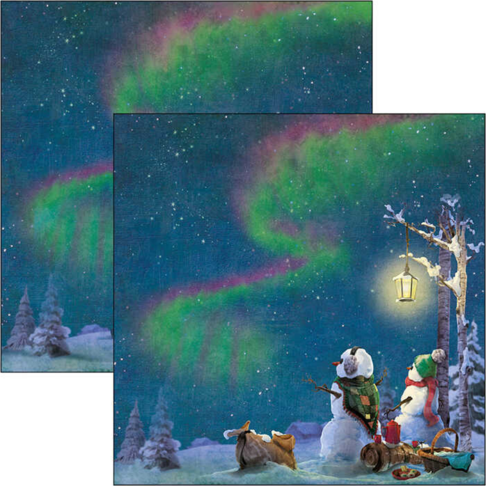Ciao Bella - Northern Lights - Paper Pack   (24 ark) 6 x 6"