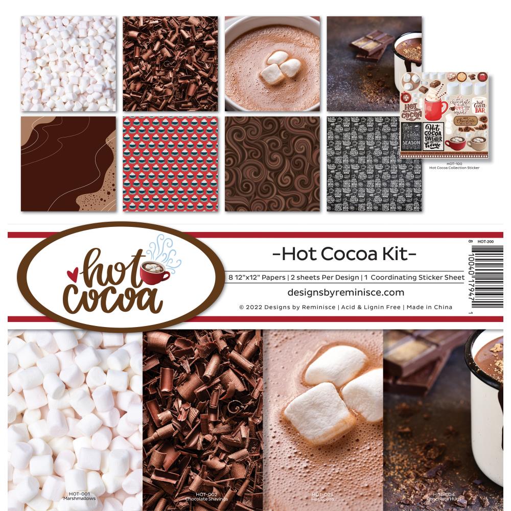 Reminisce - Hot Cocoa - Collection Kit -    12x12"
