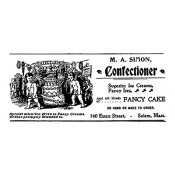 Tim Holtz Collection - Confection Ad - Wood mount Stamp