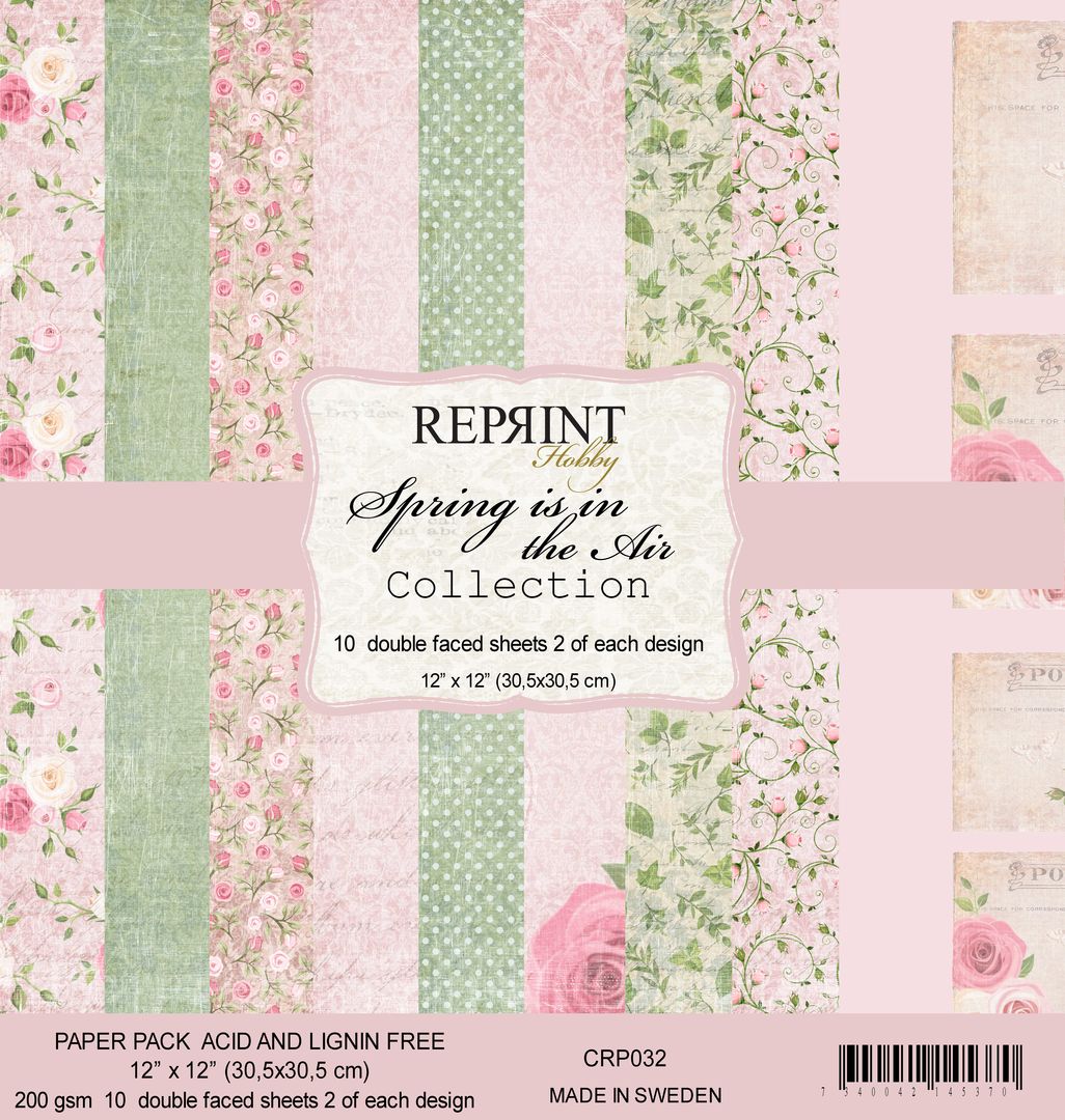 Reprint - Spring is in the air - Collection Pack - 12 x 12"