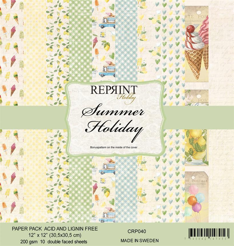 Reprint - Summer Holiday - Collection Pack    -   12 x 12"