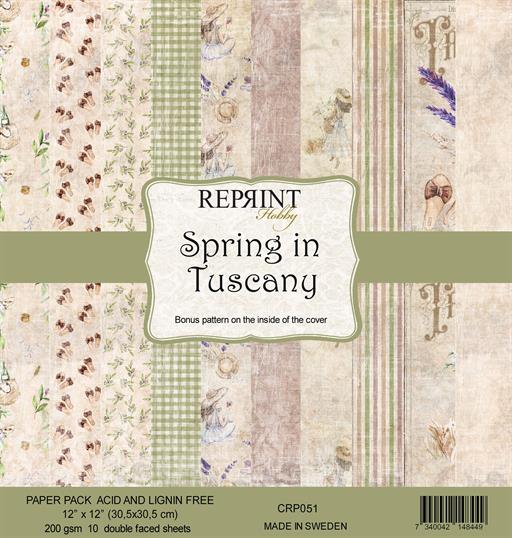Reprint - Spring in Tuscany - Collection Pack - 12 x 12"