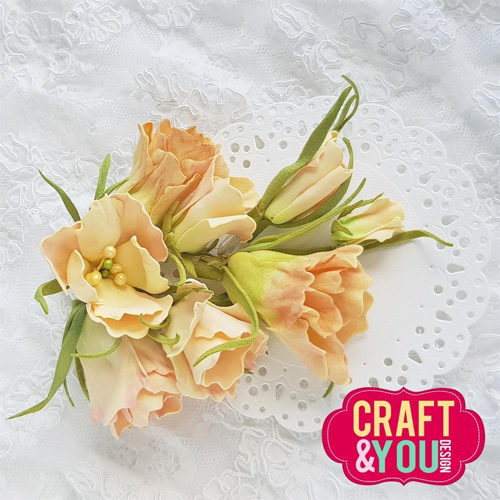 Craft & You - Dies - Eustoma Flowers