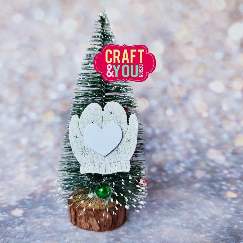 Craft and You - Dies - Mittens with a heart