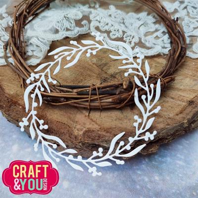 Craft and You - Dies -  Wreath #3