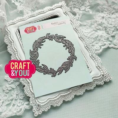 Craft and You - Dies -  Wreath #3