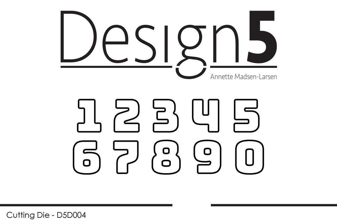 Design5 - Dies - Small Numbers