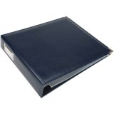 We are memory keepers - Classic leather 12x12 ring album - Navy