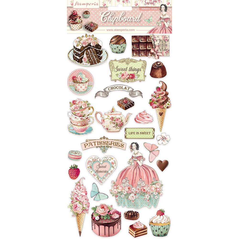 Stamperia - Sweety - Chipboard