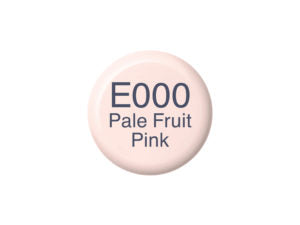 Copic Various Ink - Pale Fruit Pink - E000 - Refill - 12 ml