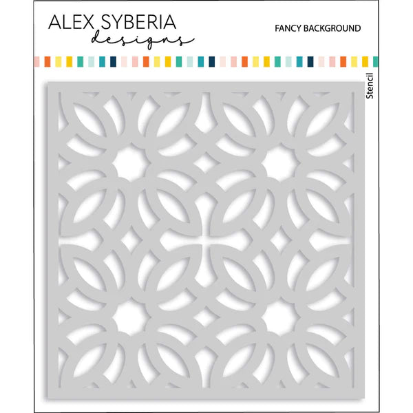Alex Syberia - Stencil - Fancy Background