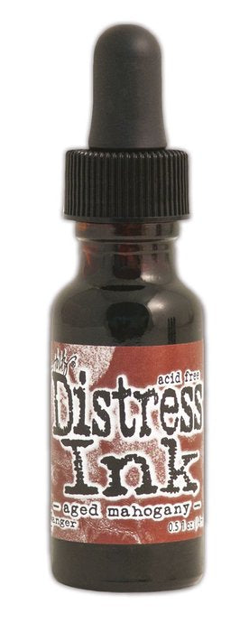 Tim Holtz Distress Re-inker  Aghed Mahogany