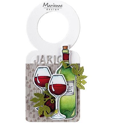 Marianne Design - Clear stamps & dies - Hetty's Wine