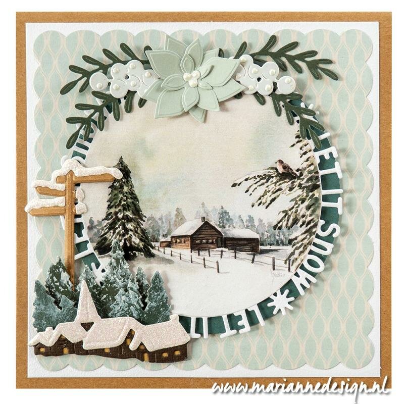 Marianne Design - Dies - Creatables - Tiny's Signpost and Fence