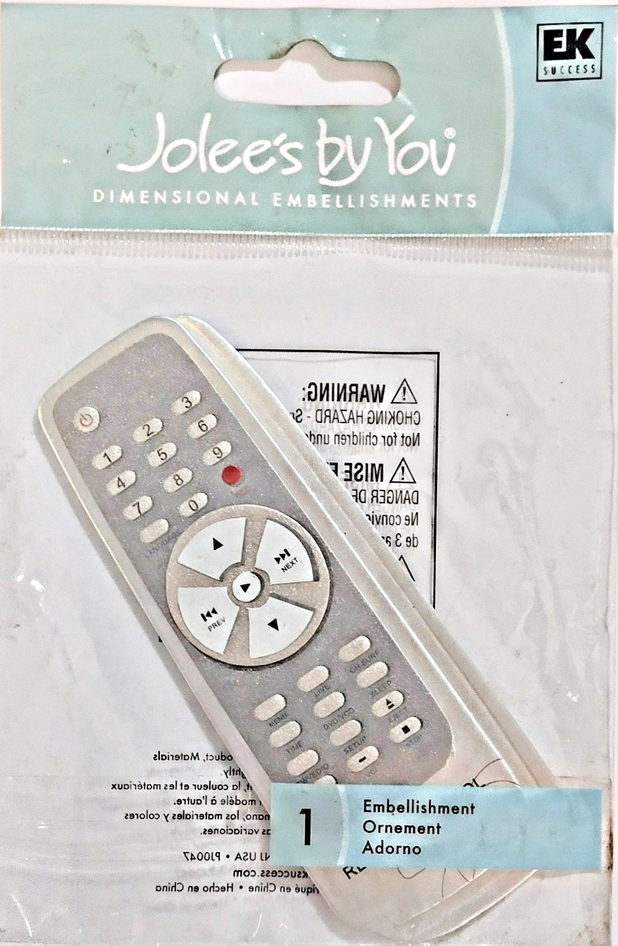 Jolee's - 3D Stickers - Remote Control