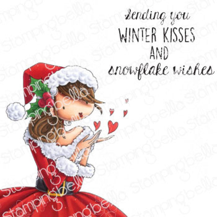 Stamping Bella - Cling Mounted Stamp - Uptown girl - Katrinas Christmas Kisses