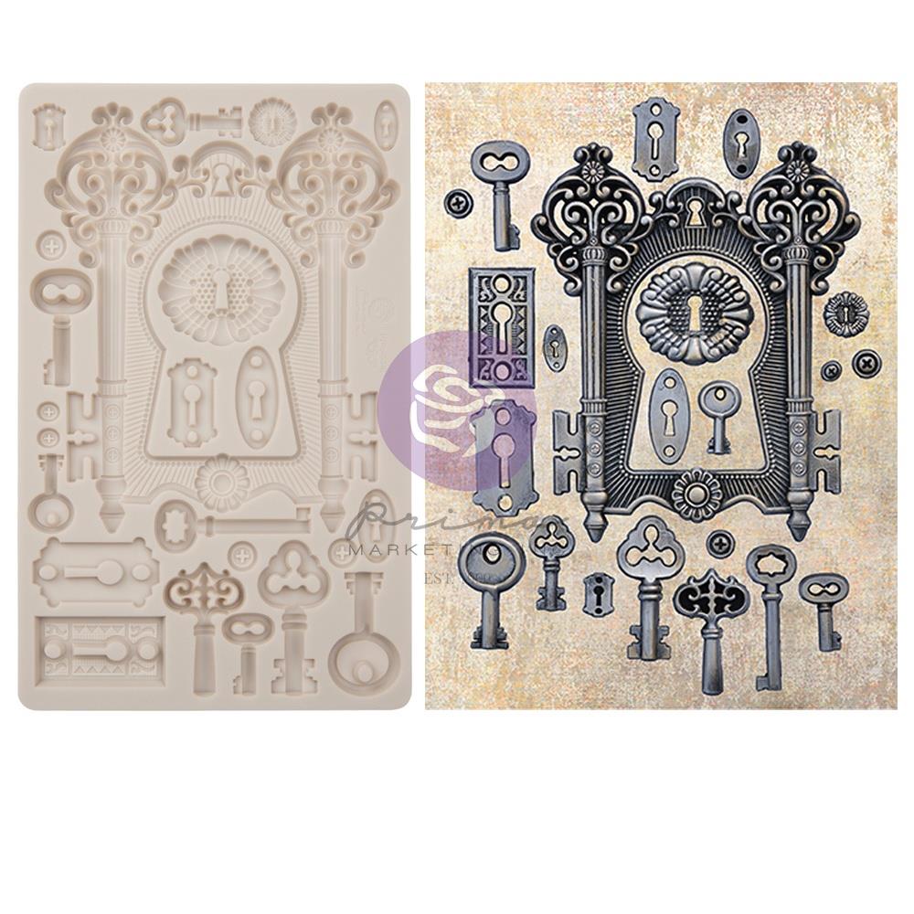 Prima - Finnabair Decor Mould - Lock and Keys