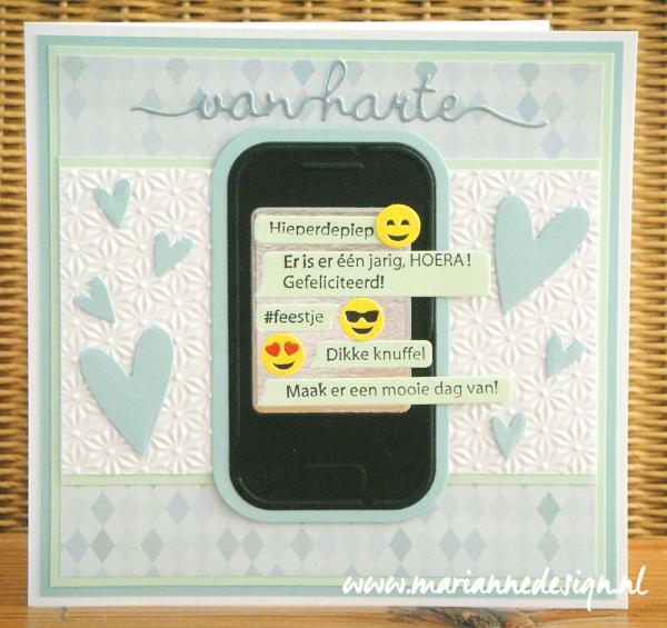 Marianne Design - Dies & Stamp - Smartphone