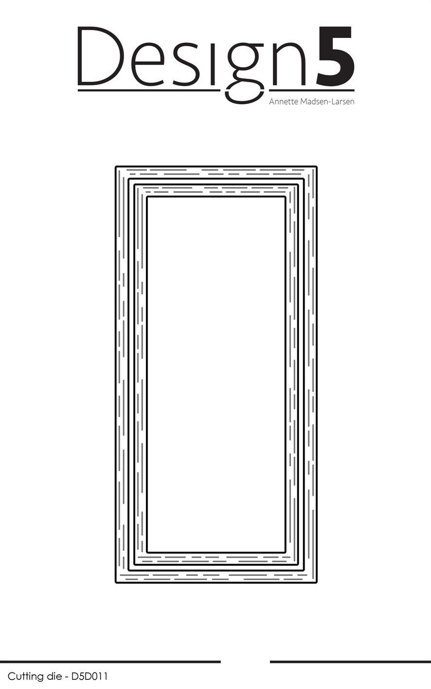 Design5 - Dies - Mini Slimcard Frames