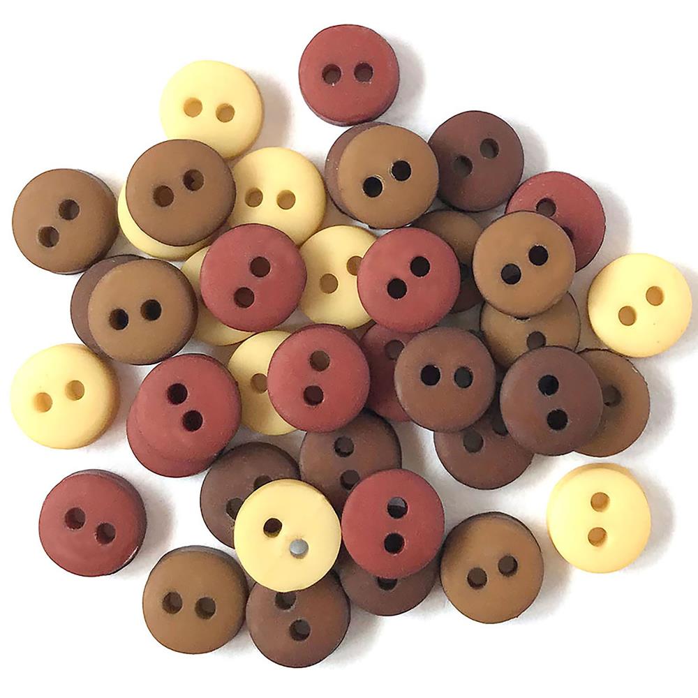 Buttons Galore - Tiny Buttons - Natural