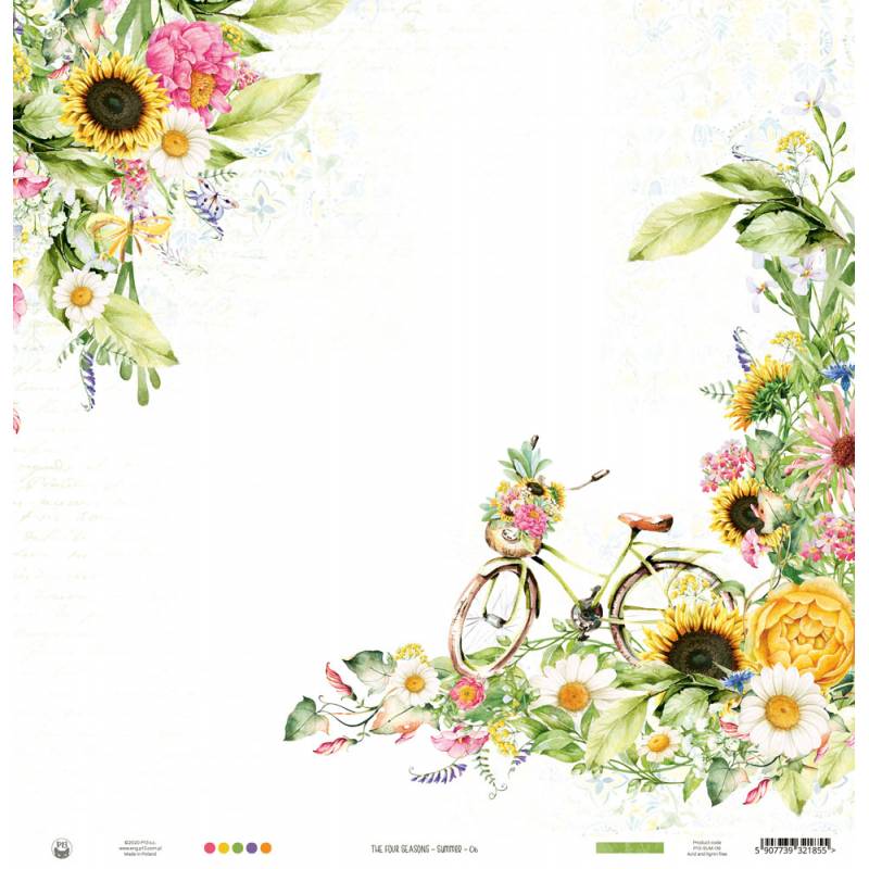 P13 - The Four Seasons - Summer 06  -  12 x 12"