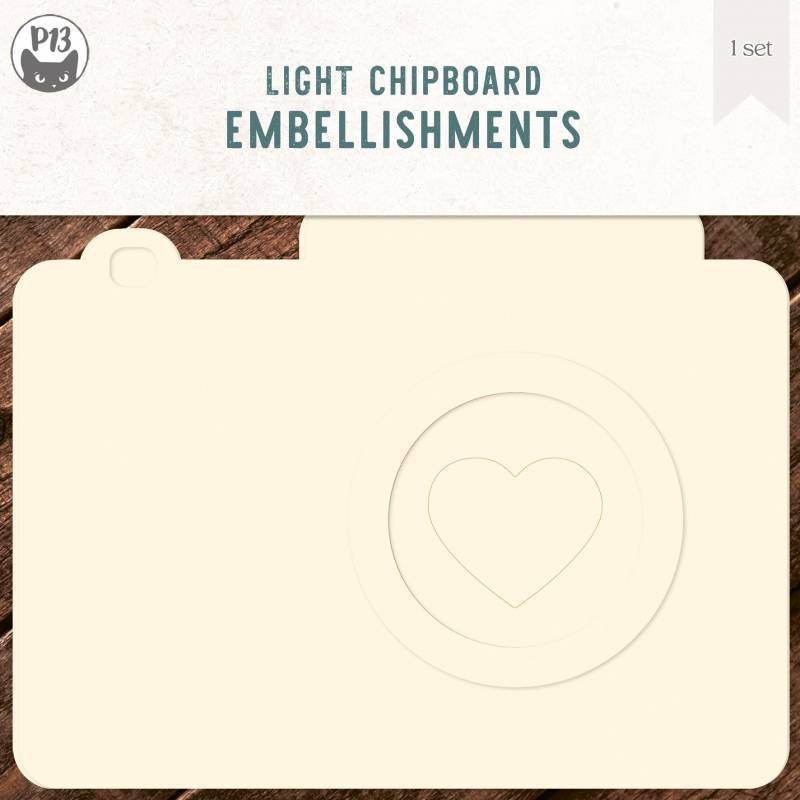 P13 - Light Chipboard Album Base - Photo