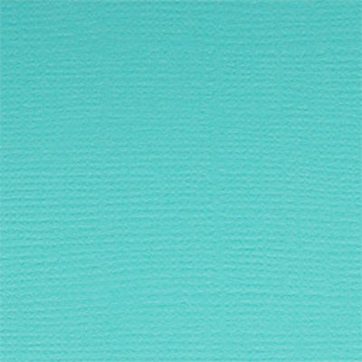 Bazzill - Grass Cloth - Atlantic 12x12" blå kartong