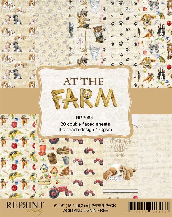 Reprint - Farm - Collection Pack  - 6 x 6"