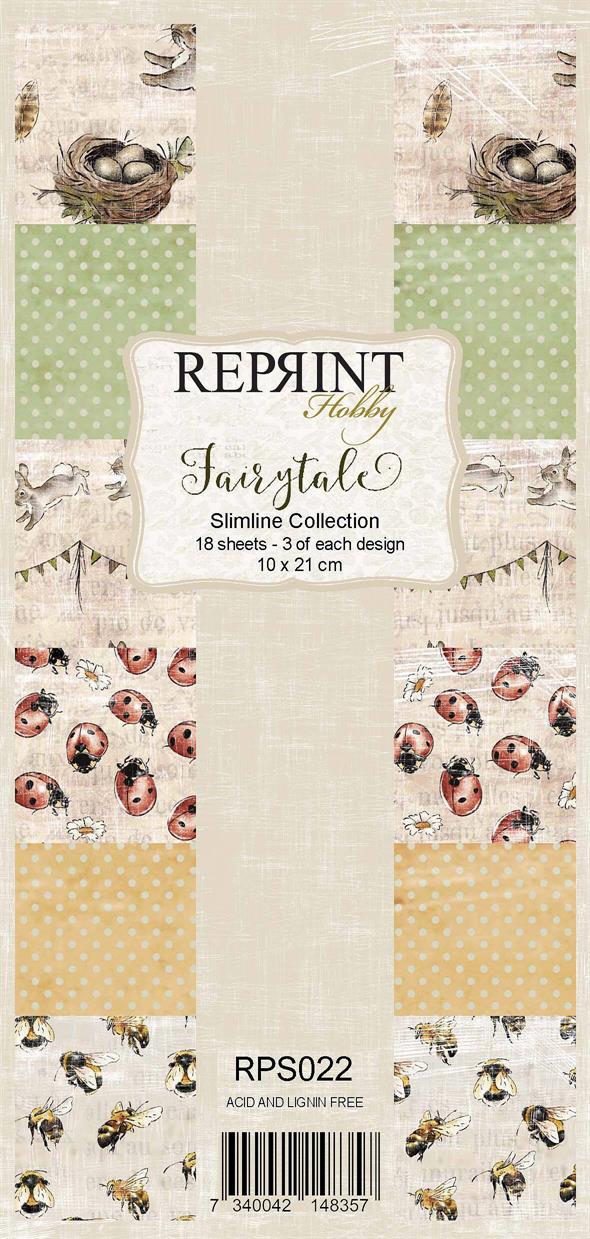 Reprint - Slimline Paper Collection  - Fairytail