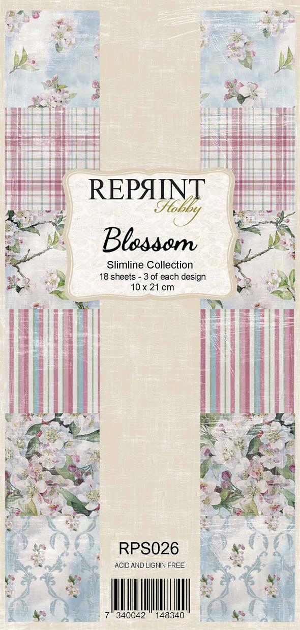 Reprint - Slimline Paper Collection  - Blossom