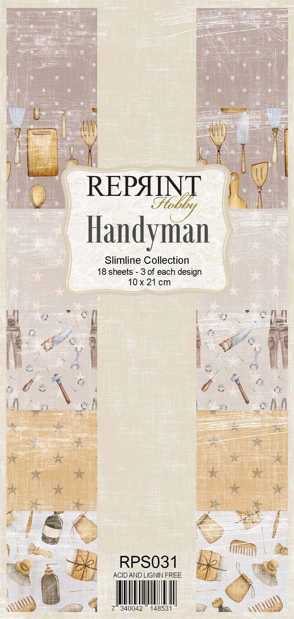 Reprint - Slimline Paper Collection  - Handyman