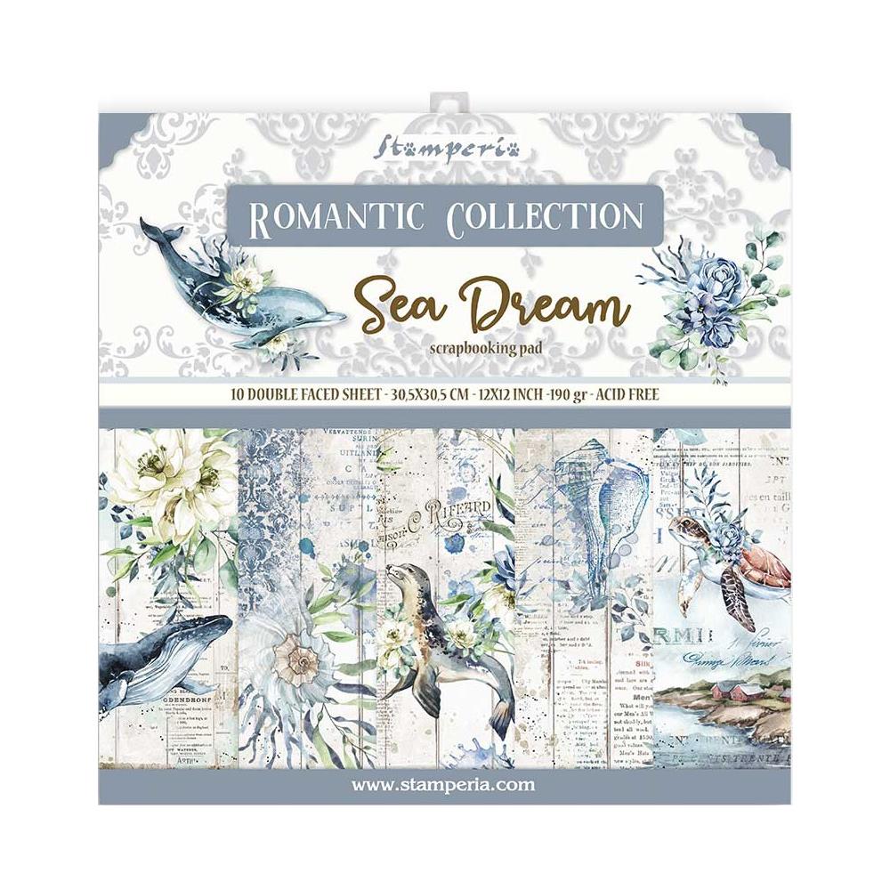 Stamperia - Romantic Sea Dream - Paper Pack - 10 pack - 12x12"