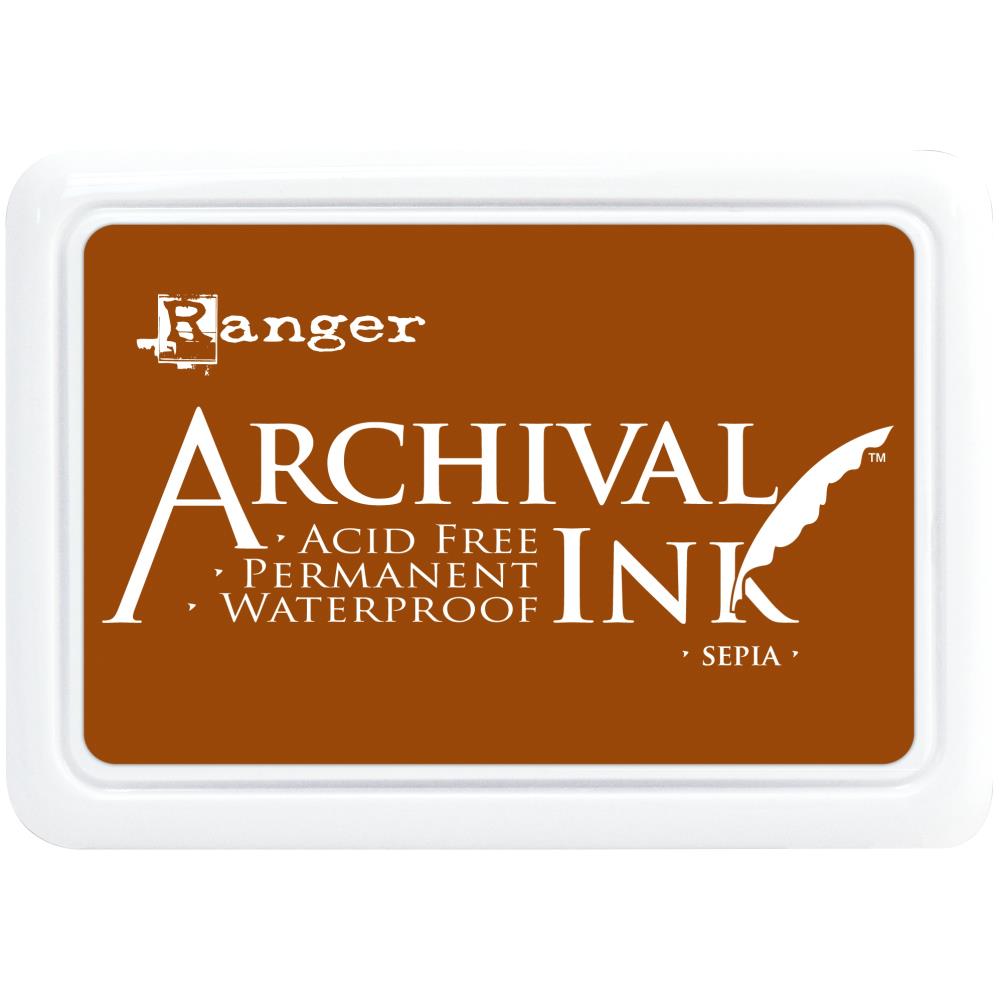 Ranger -Archival Inks Pad - SEPIA