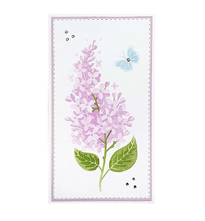 Studiolight - Layered Stencil - Lilac Flowers