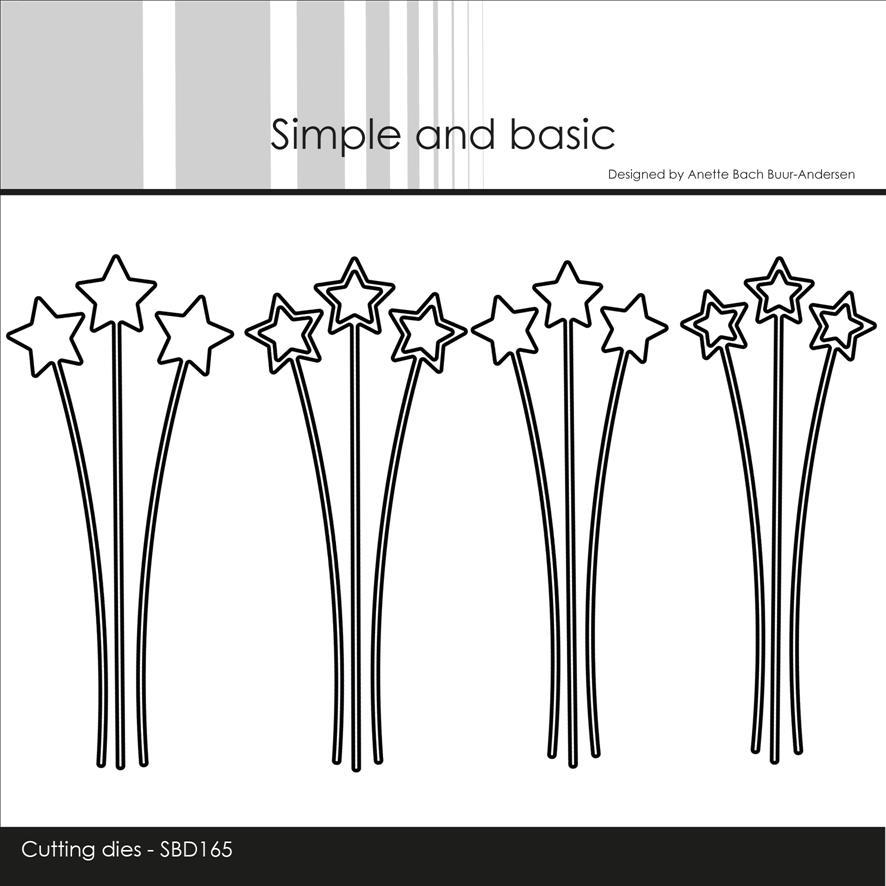 Simple and Basic - Dies - Decorative Star Branches