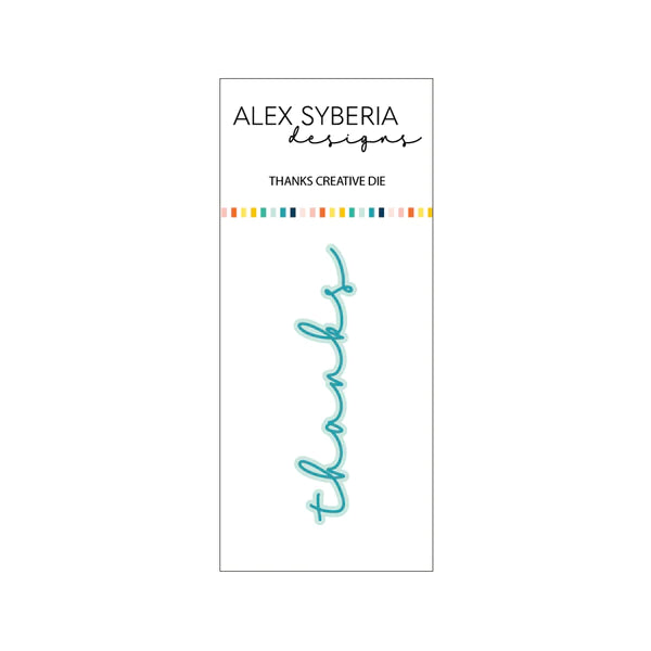 Alex Syberia Designs - Dies - Thanks