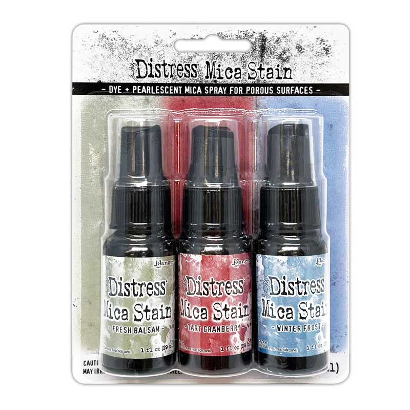 Tim Holtz -  Holiday 2022 - Distress Mica Stain - Holiday Set #3
